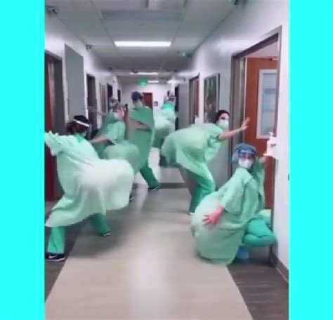 Nurse on duty ignores patients to heavily twerk in viral。